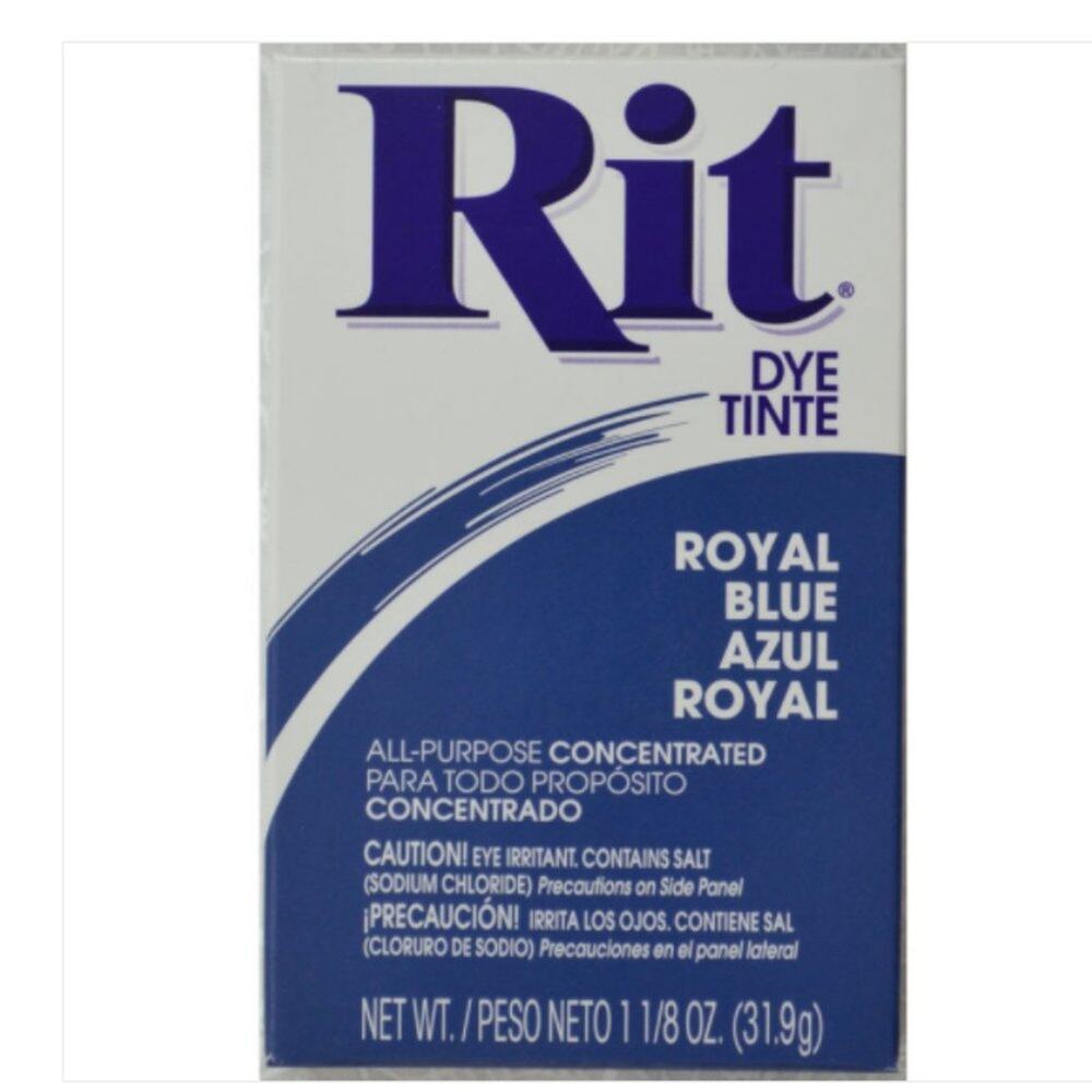 Rit Dye Powder All Purpose Royal Blue 1-1/8 Oz.